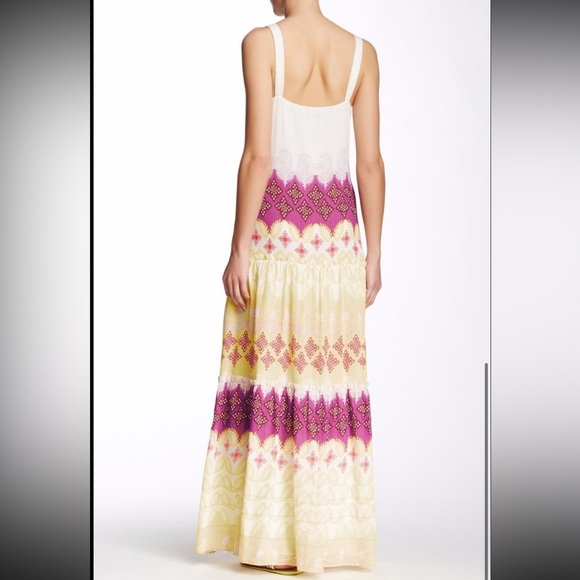 DIANE Von FURSTENBERG MARNY MAXI CRINCKLE DRESS 6 - Picture 2 of 10